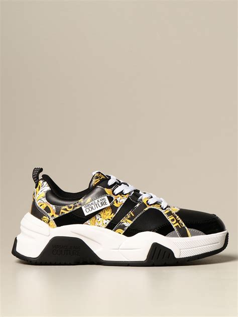 versace jean couture shoes|Versace couture sneakers women's.